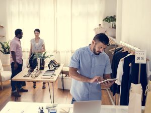 clothing retail store