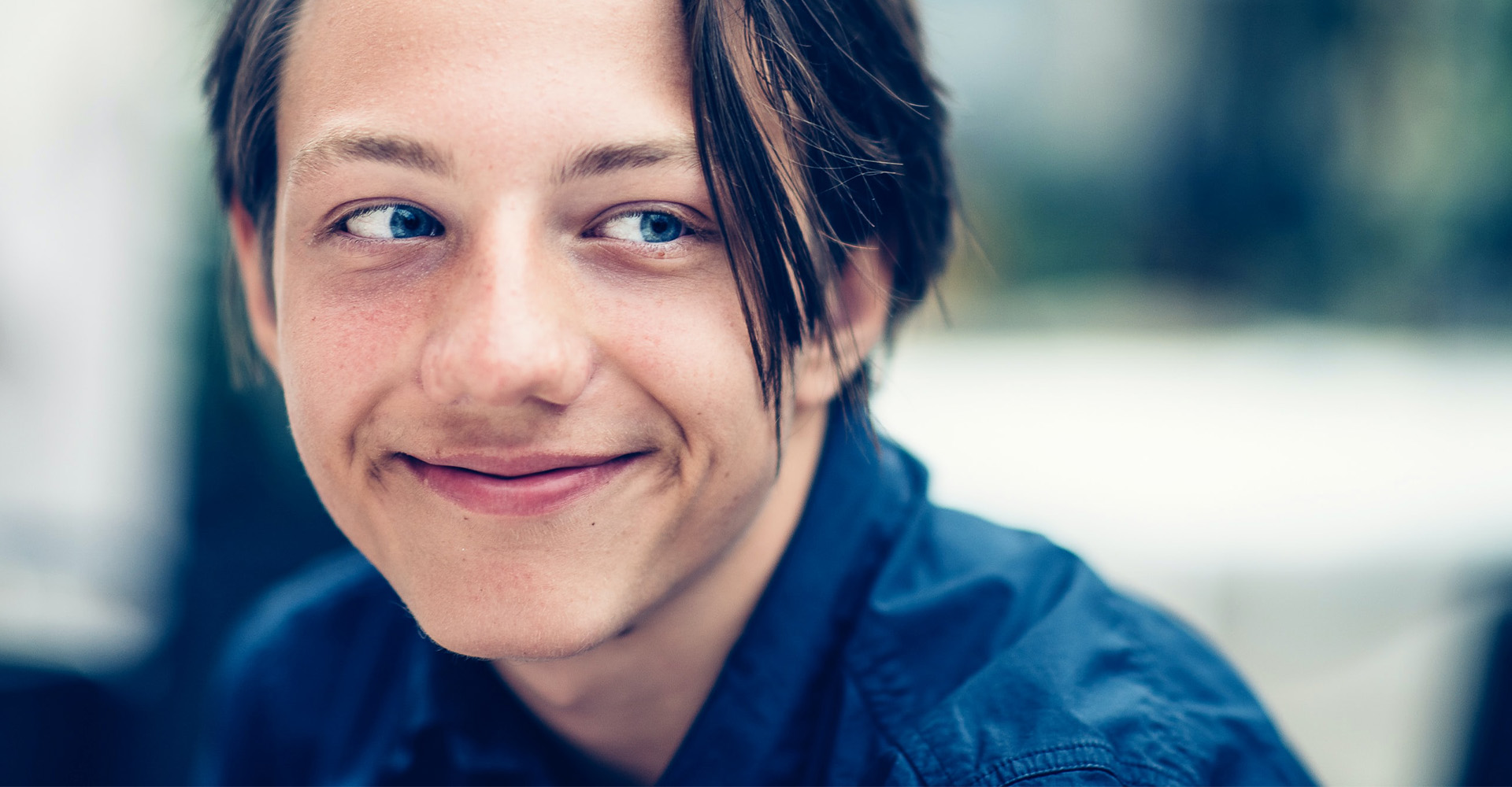 smiling young man